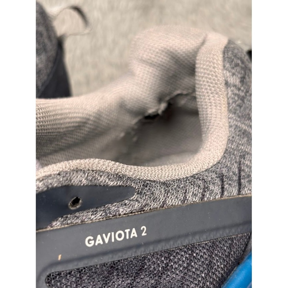 Hoka One One Gaviota 2 1099629 FGSR Men's 9.5 Gray Blue Running Shoes - Picture 6 of 10